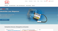 Desktop Screenshot of micro-epsilon.ch