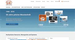 Desktop Screenshot of micro-epsilon.de